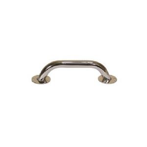 S/S HANDRAIL WITH ROUND BASE 22mm x200mm (click for enlarged image)